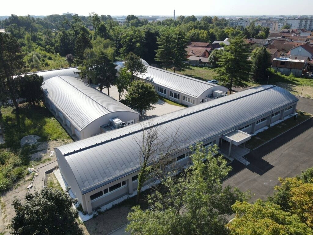 Il campus di Borongaj visto dall’alto